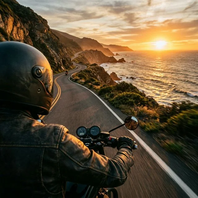 Вечернее море Нового Света во время тура «Крым за два дня» Moto Levins